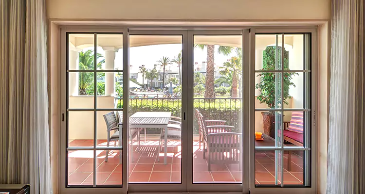 Double French Doors Interior Repair in The Villages, FL