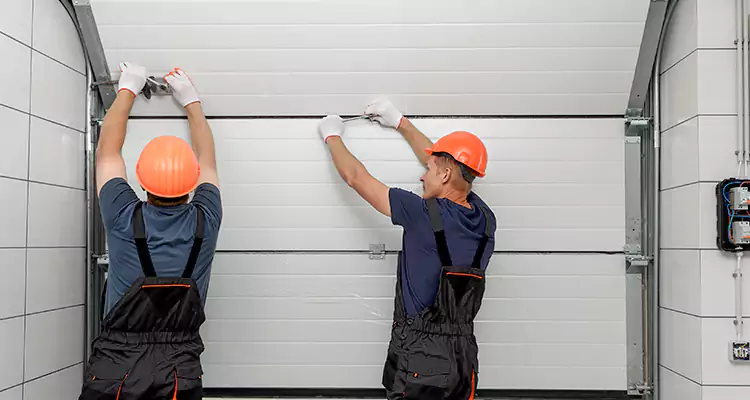 Garage Door Bottom Panel Repair in The Villages, FL