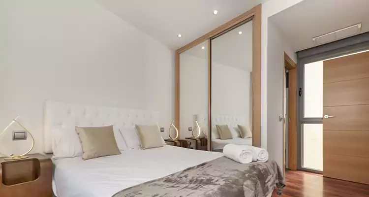 Sliding Wardrobe Door Mirror Replacement in The Villages, FL