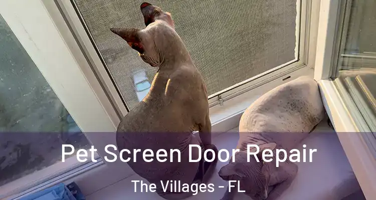 Pet Screen Door Repair The Villages - FL
